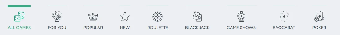 Menu Ivibet